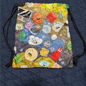 Bfdi battle for dream island drawstring bag